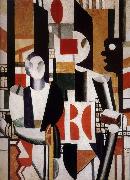 Fernard Leger The man in the City oil painting